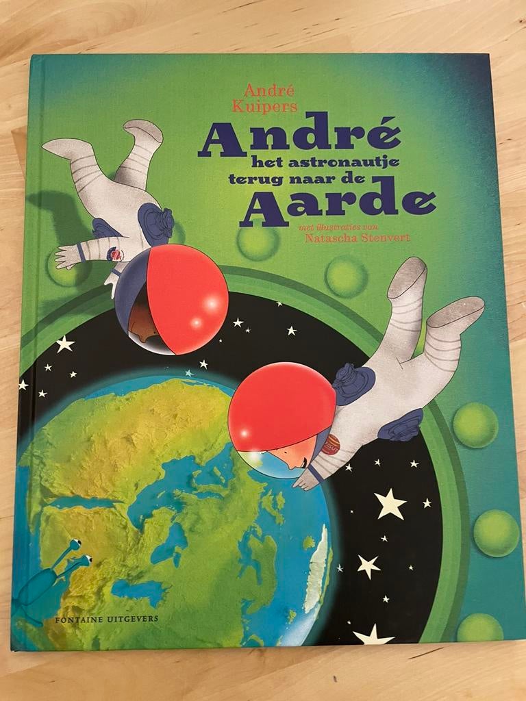 Boek: André het astronautje terug naar de Aarde, Boeken, Ophalen of Verzenden, Zo goed als nieuw