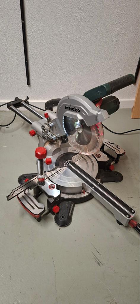 Metabo afkortzaag, Ophalen, Gebruikt, Boormachine