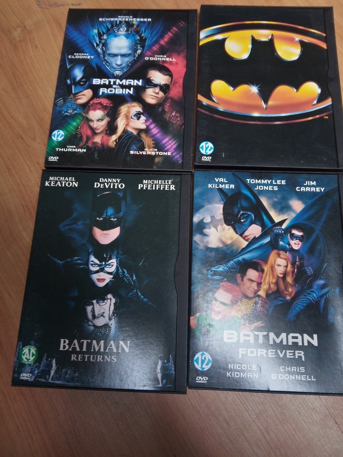 Batman DVD Collectie: Returns, Forever, Robin, Cd's en Dvd's, Nederlands, Actiethriller, Ophalen of Verzenden, Vanaf 12 jaar