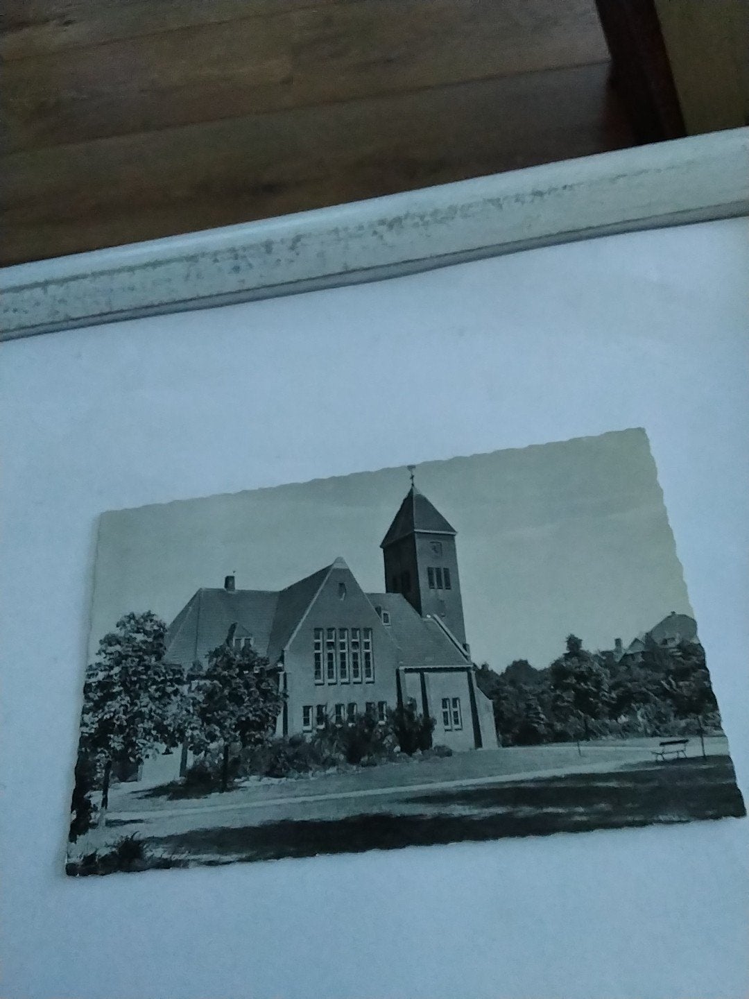 Oude Ansichtkaart: Kerk 'Vredenrust' Bergen op Zoom 1962, Verzamelen, Ophalen of Verzenden