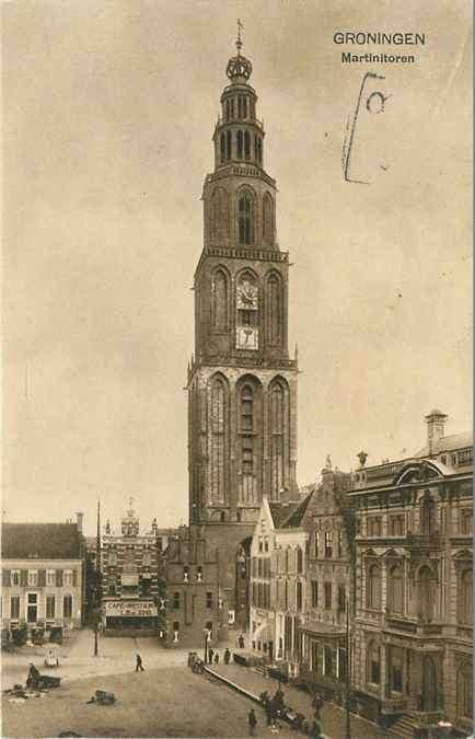 301-113-029 Groningen Martinitoren, Verzenden, Voor 1920, Groningen