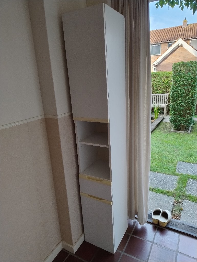 Badkamerkast, Huis en Inrichting, Ophalen, (Half)hoge kast, Minder dan 50 cm, Gebruikt