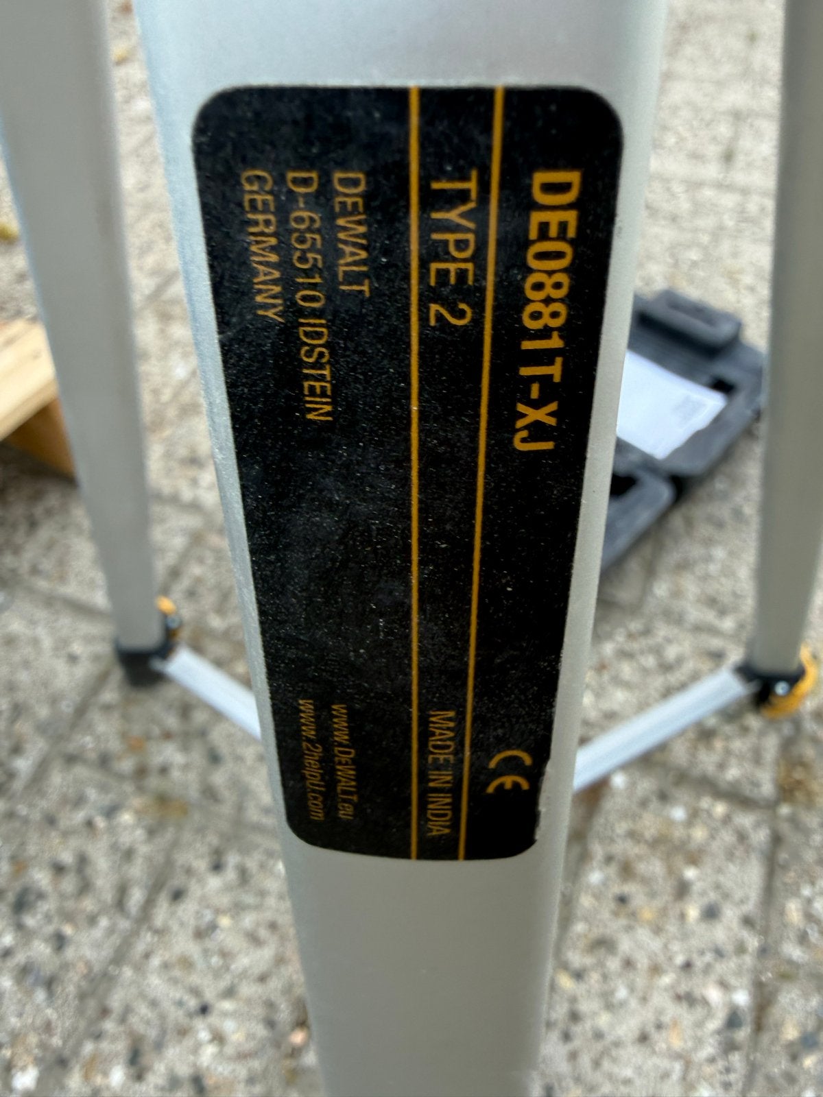 DeWalt DE0881T-XJ Laser ChalkLine met Statief, Doe-het-zelf en Verbouw, Meetapparatuur, Ophalen of Verzenden, Gebruikt, Licht
