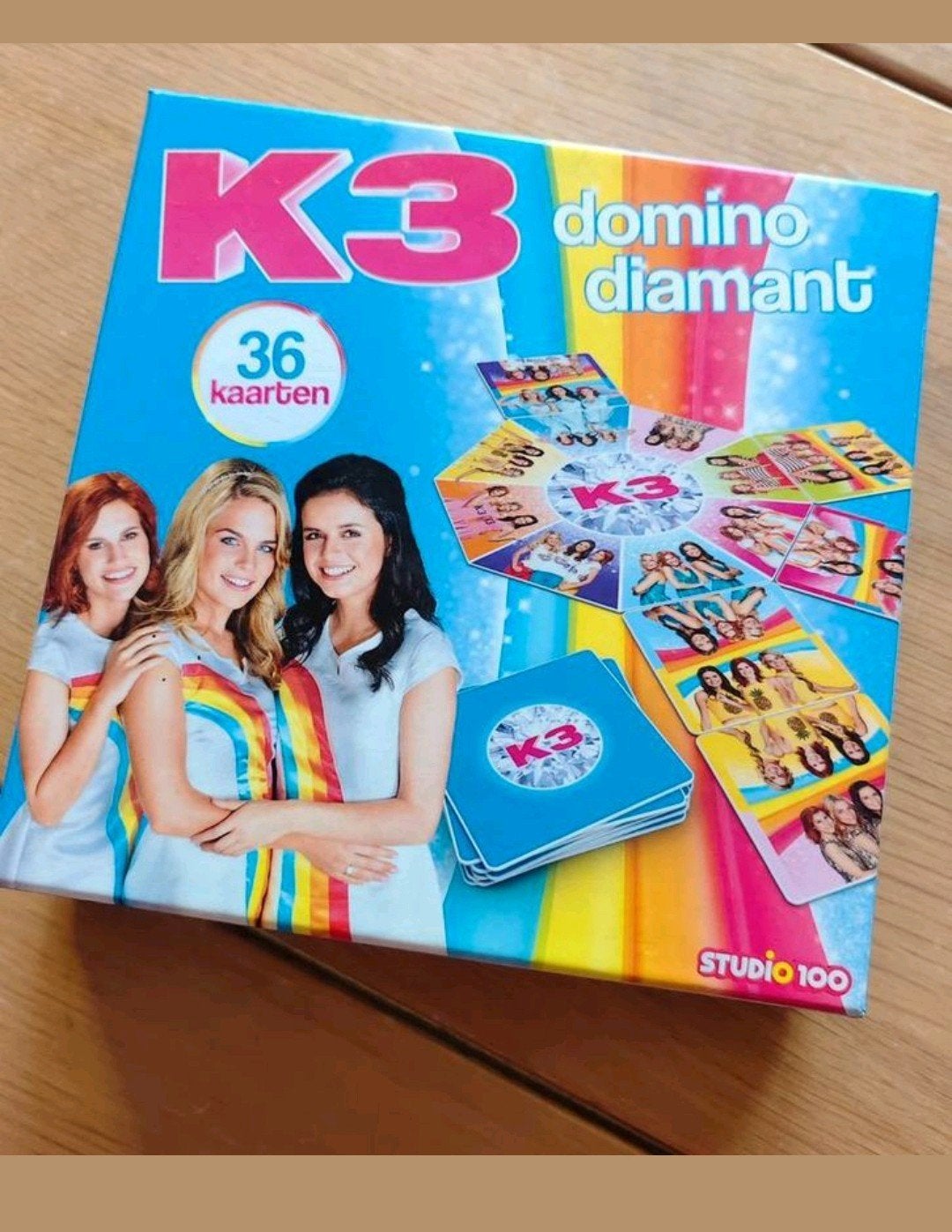 k3 domino diamant spel, Ophalen