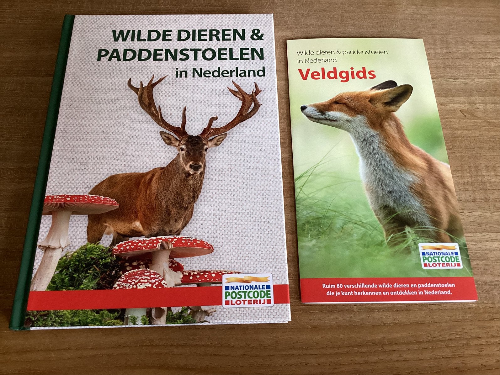 Wilde dieren & paddenstoelen gids, Ophalen, Zo goed als nieuw, Natuur algemeen