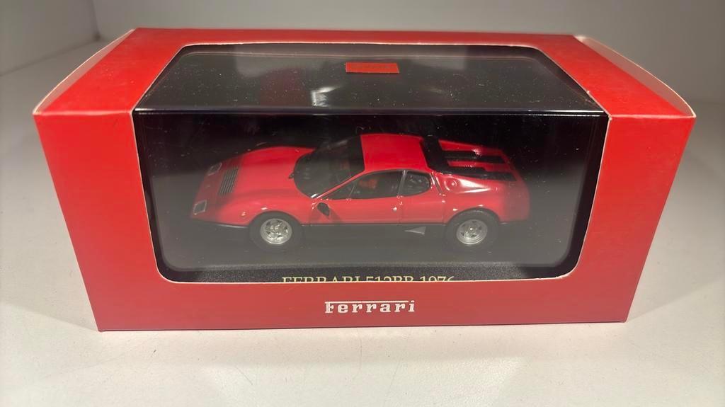 Ferrari 512 bb 1976 red ixo 1.43, Hobby en Vrije tijd, Modelauto's | 1:43, Overige merken, Auto, Ophalen of Verzenden, A