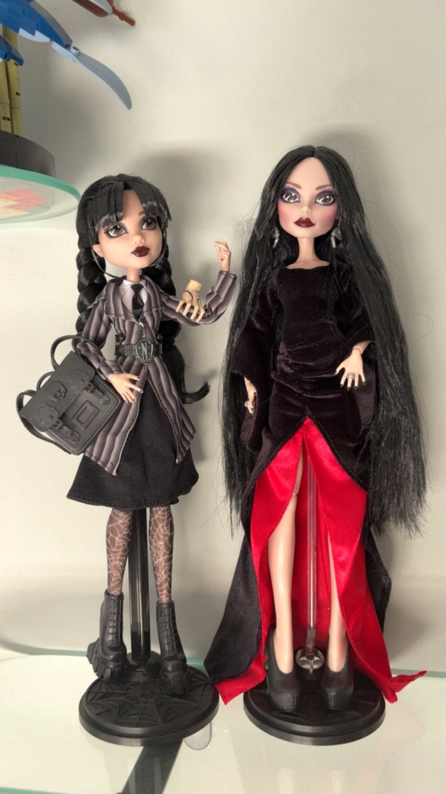 2 Monster High wednesday poppen, Verzamelen, Ophalen, Zo goed als nieuw