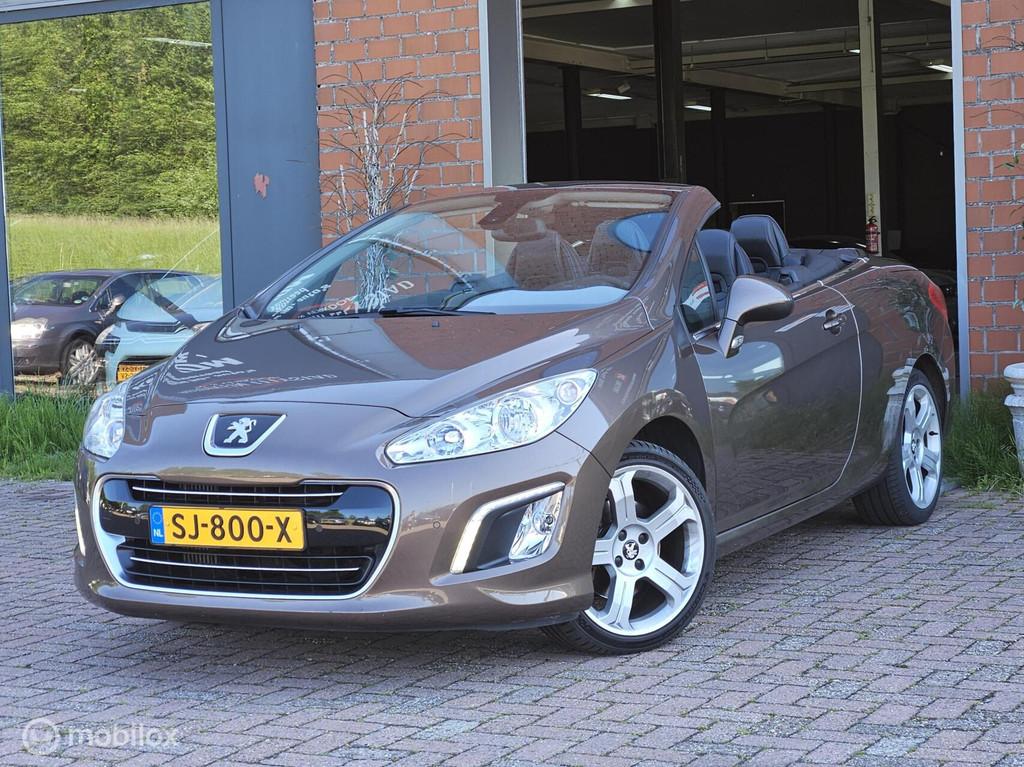 Peugeot 308 CC 1.6 THP Roland Garros Leer Navi Airco Cruise, Auto's, Euro 5, Gebruikt, Huisgarantie, Leder