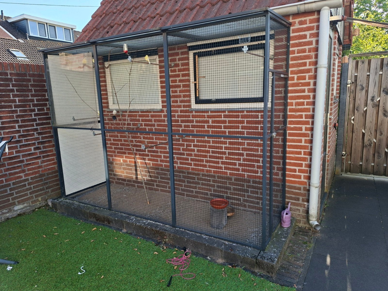 Volière met kanaries, Dieren en Toebehoren, Ophalen of Verzenden