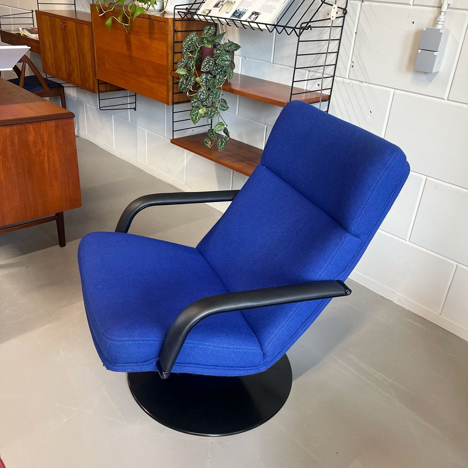 **SALE** Vintage design fauteuil •Artifort•, Gebruikt, ., 75 tot 100 cm, Ophalen of Verzenden