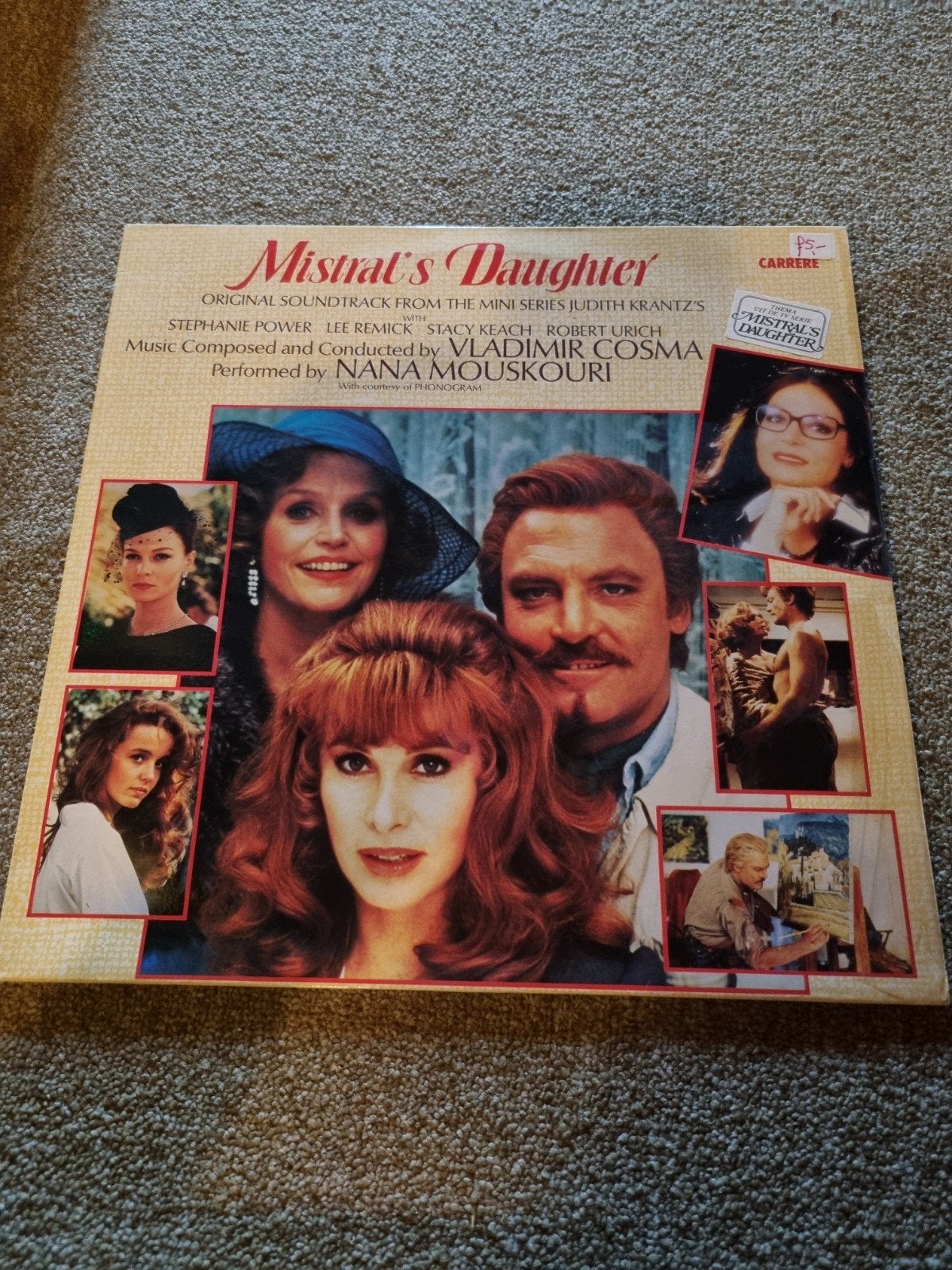 Mistral's Daughter Soundtrack LP - Nana Mouskouri, Cd's en Dvd's, LP, Gebruikt, Overige genres, Ophalen of Verzenden