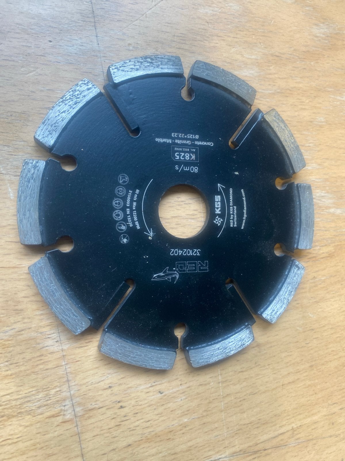 Nieuw KGS RED K825 Diamantzaagblad voor Voegen, Ophalen of Verzenden, Nieuw, Zaag, Overige merken