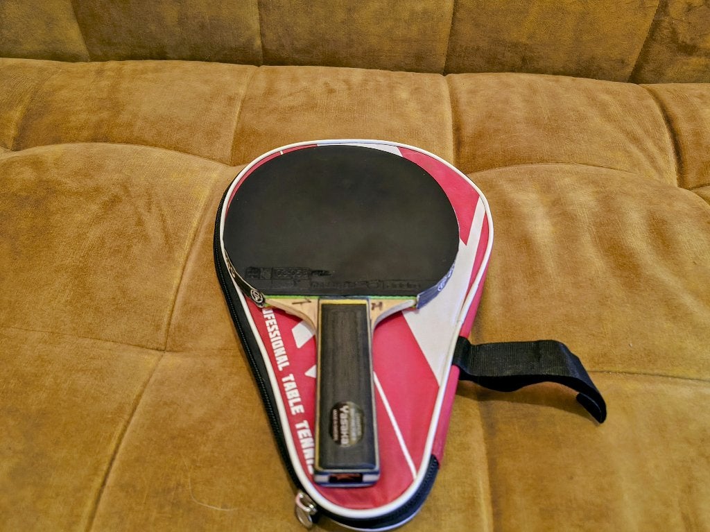 tafeltennisbatje, Sport en Fitness, Ophalen of Verzenden, Zo goed als nieuw, Net, Batje(s) of Balletje(s)