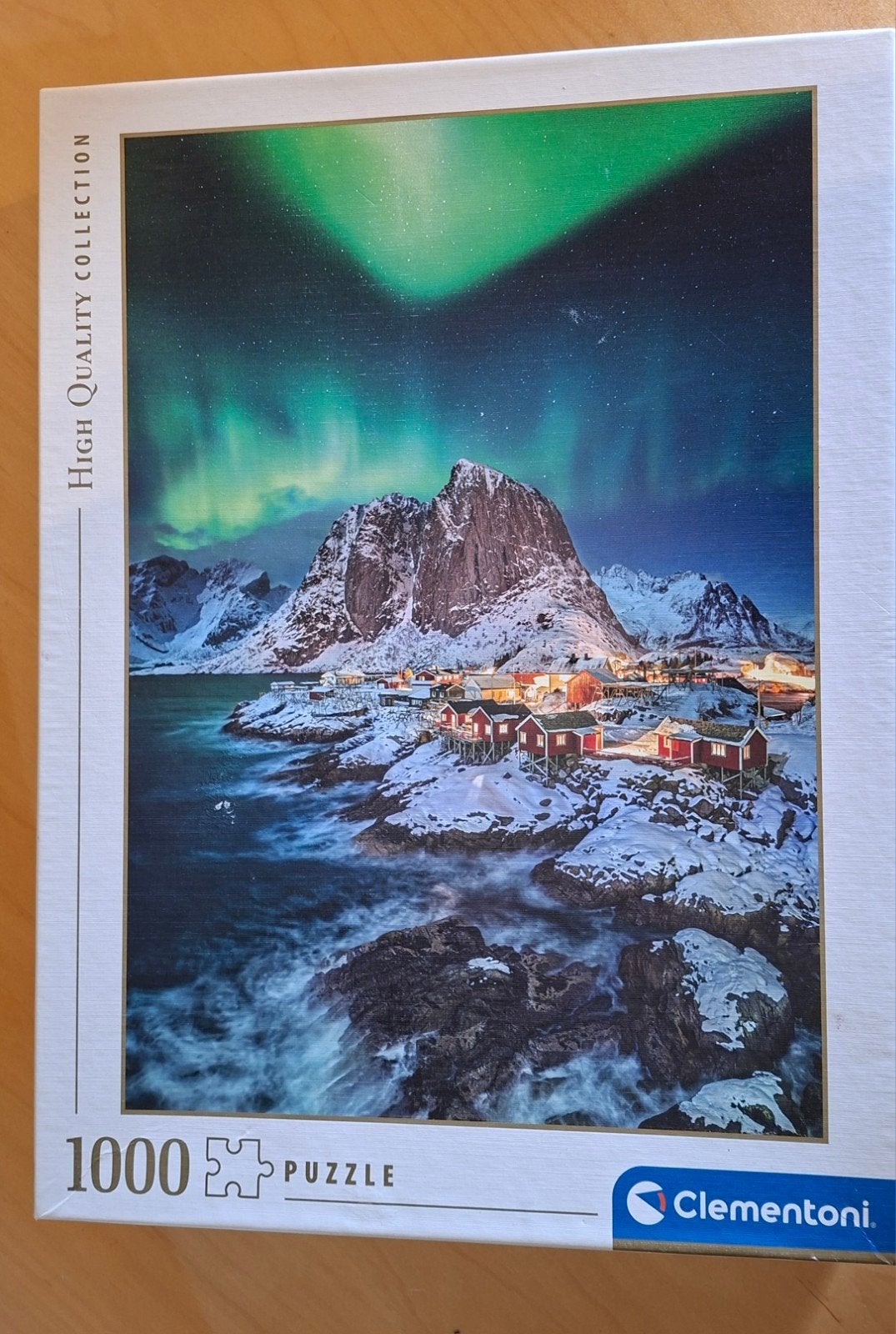 Noorderlicht Puzzel 1000stukjes, Hobby en Vrije tijd, Denksport en Puzzels, Ophalen, 500 t/m 1500 stukjes, Zo goed als nieuw