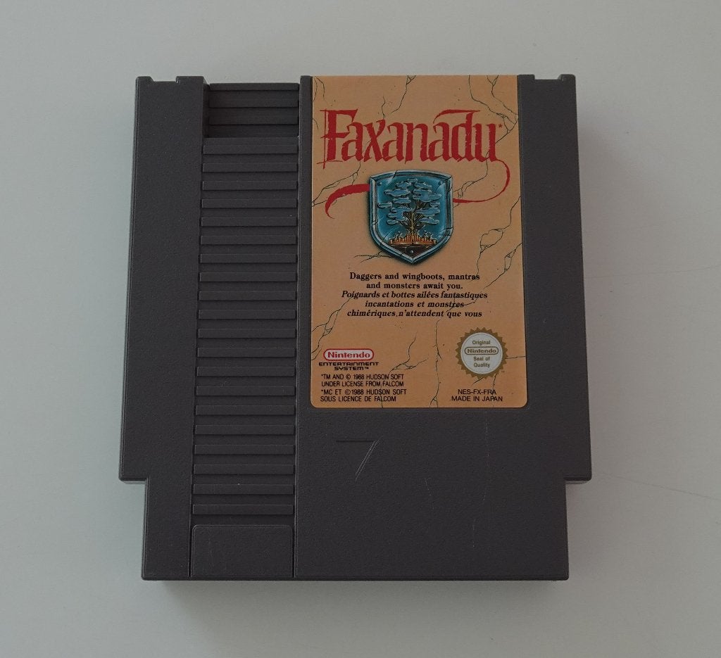 Faxanadu voor Nintendo NES, 1 speler, Zo goed als nieuw, Vanaf 3 jaar, Ophalen