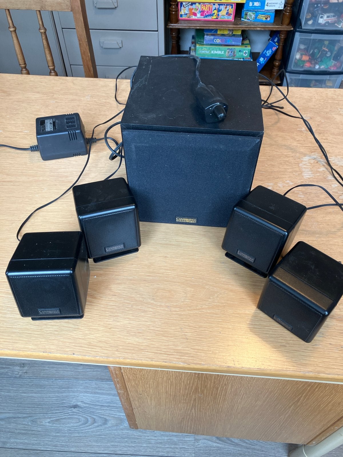 Creative Cambridge SoundWorks FourPointSurround FPS1600, Ophalen, Gebruikt, Audiokanaal 4.1