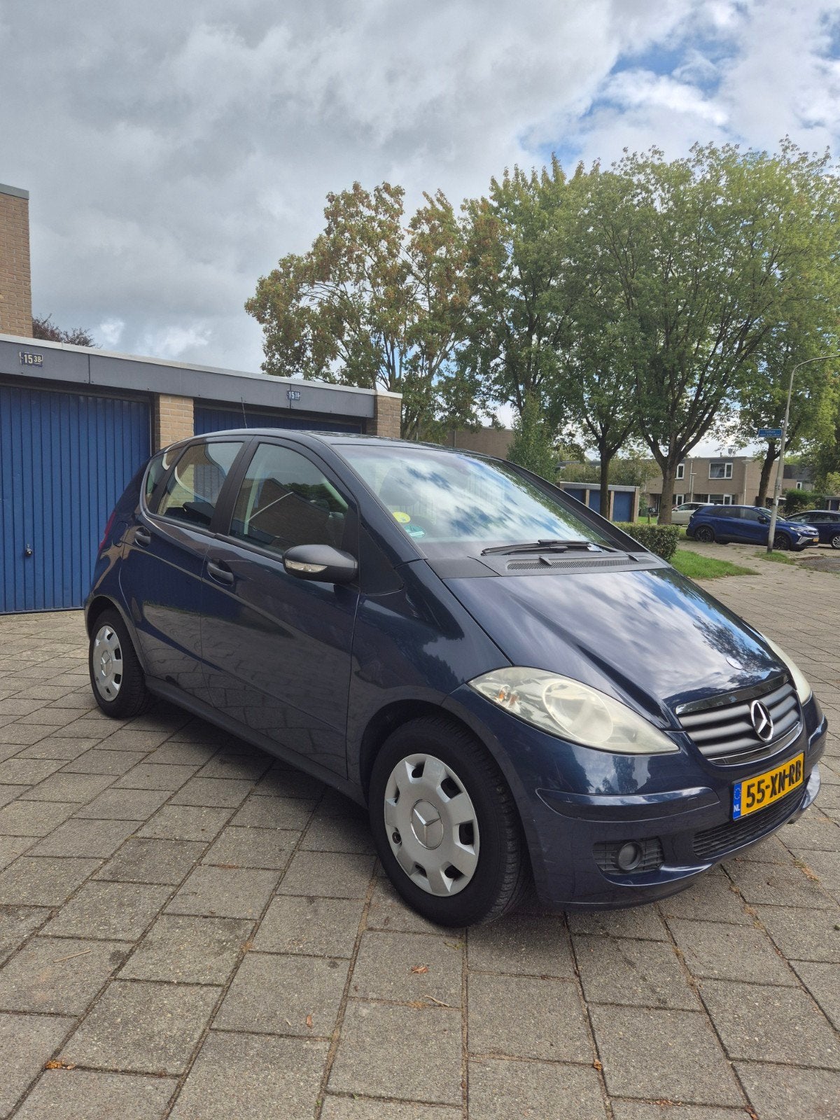 Mercedes-Benz A-Klasse 1.5 A150 5DRS 2007 Blauw, Voorwielaandrijving, Stof, 1498 cc, Zwart