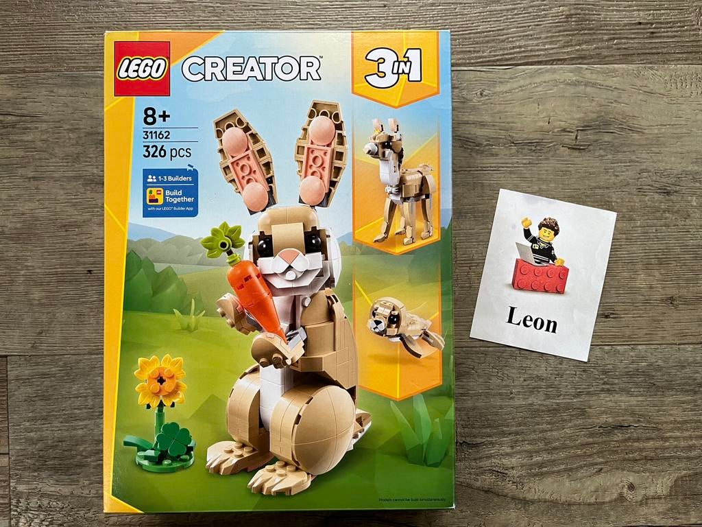 Lego Creator 3in1 31162 Lief paaskonijn - Nieuw in doos!, Ophalen of Verzenden, Zo goed als nieuw