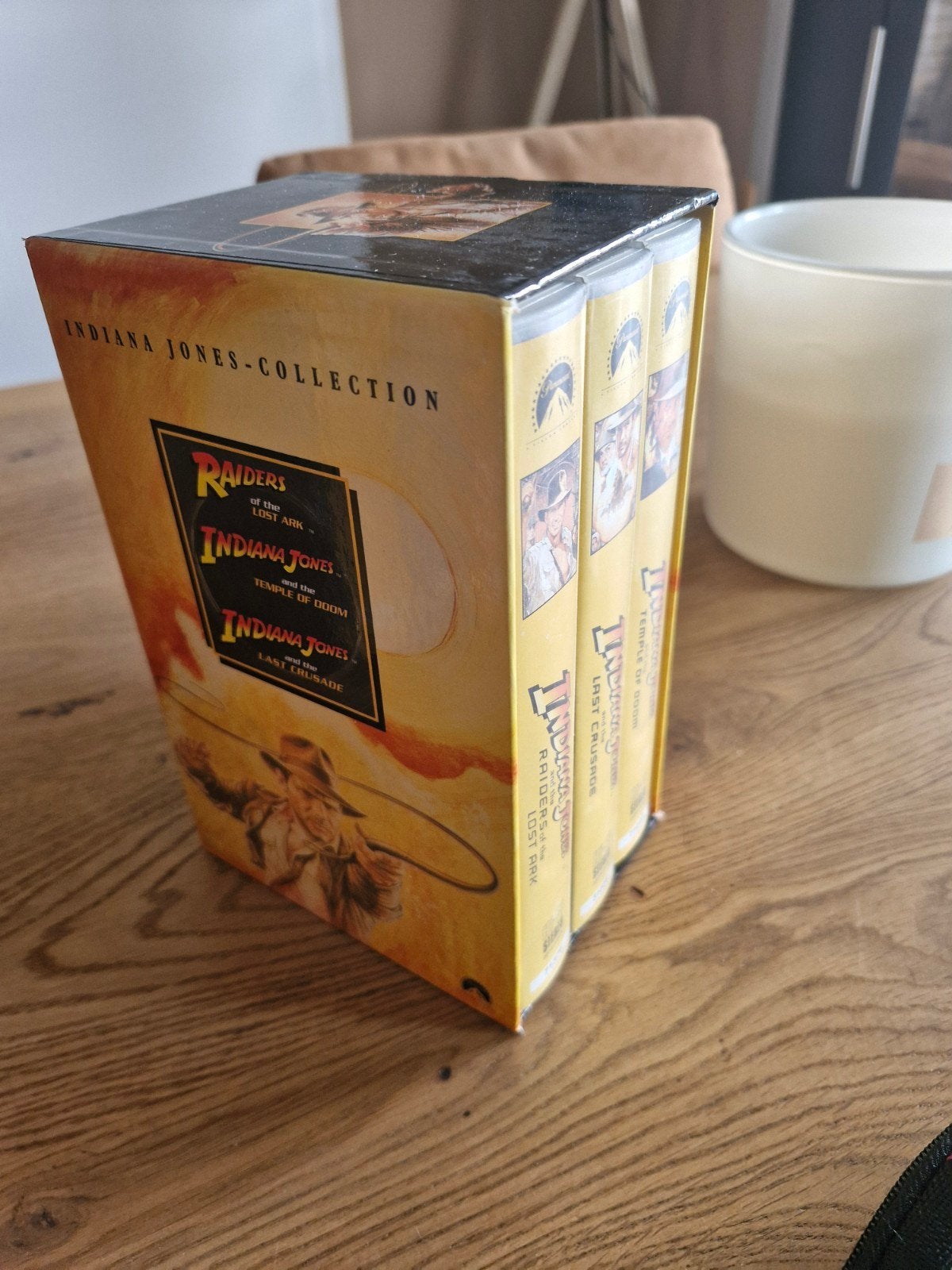 Indiana Jones-collectie VHS Boxset, Actie en Avontuur, Vanaf 12 jaar, VHS, Ophalen