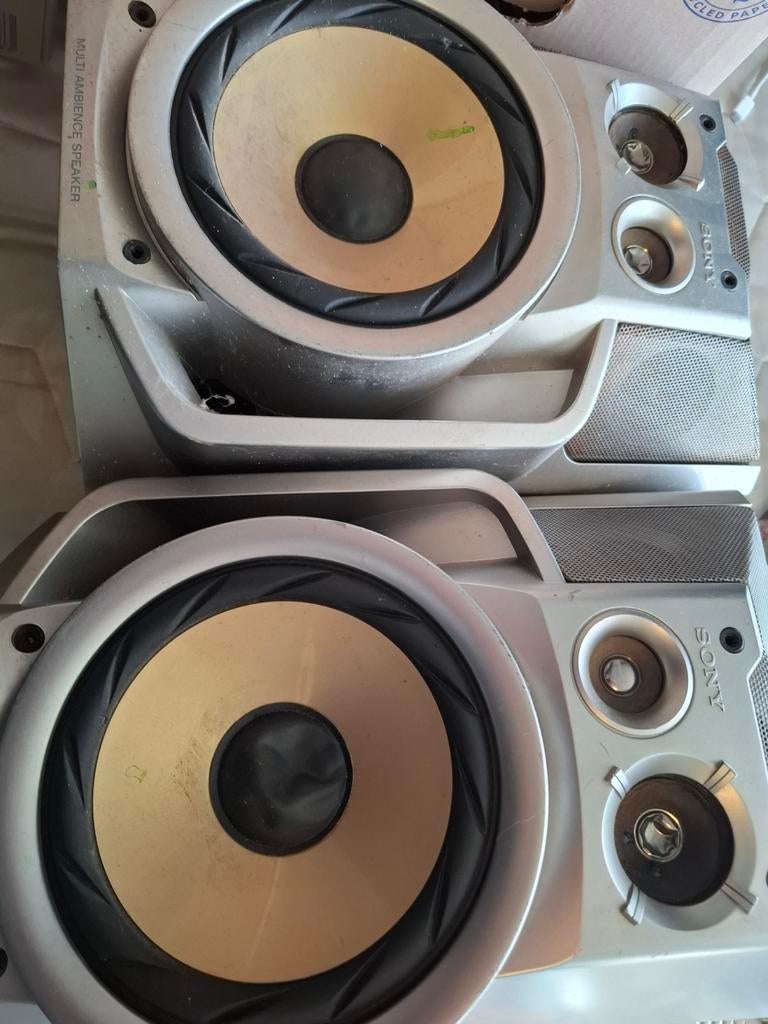 Sony speaker setje, Ophalen, Minder dan 60 watt, Sony
