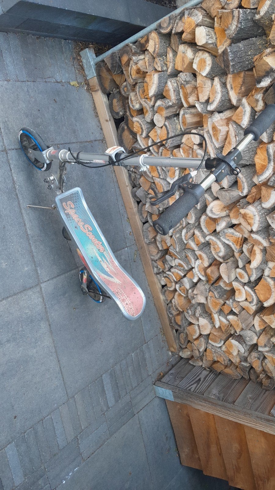 Space scooter, Fietsen en Brommers, Steps, Ophalen of Verzenden, Gebruikt, Overige typen