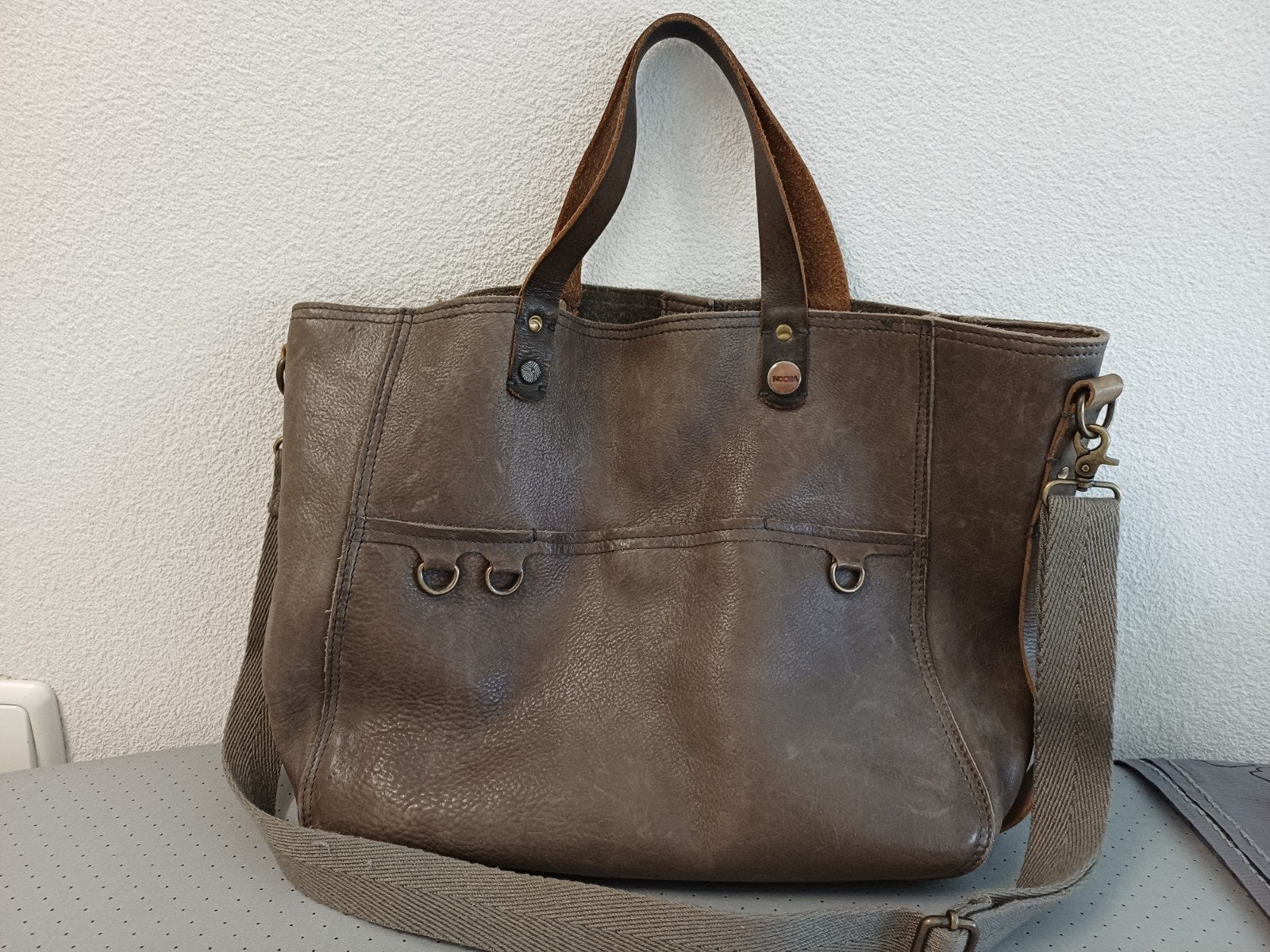 Noosa shopper, Ophalen of Verzenden, Zo goed als nieuw, Bruin, Shopper