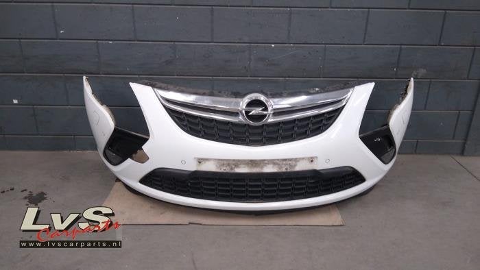 Voorbumper van een Opel Zafira, Auto-onderdelen, Gebruikt, -, -, Opel