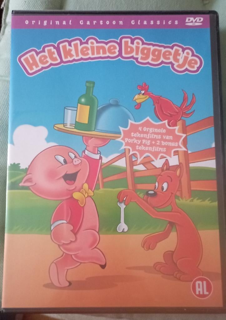 Dvd Het kleine biggetje, Alle leeftijden, Ophalen of Verzenden, Nieuw in verpakking