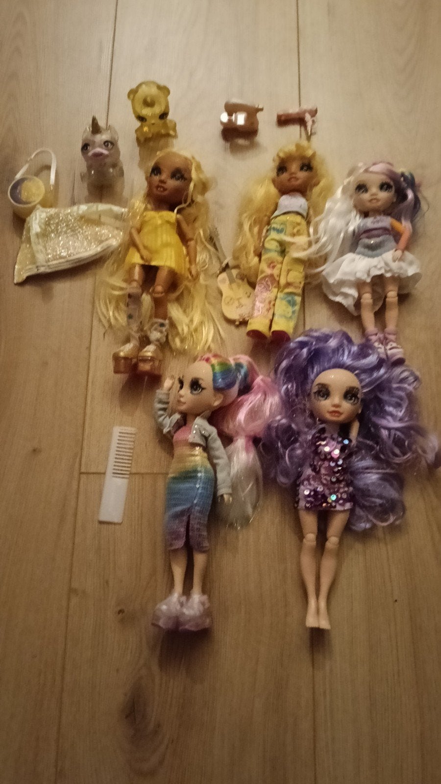 Rainbow High Poppen 5 stuks, Kinderen en Baby's, Ophalen of Verzenden, Gebruikt, Overige typen