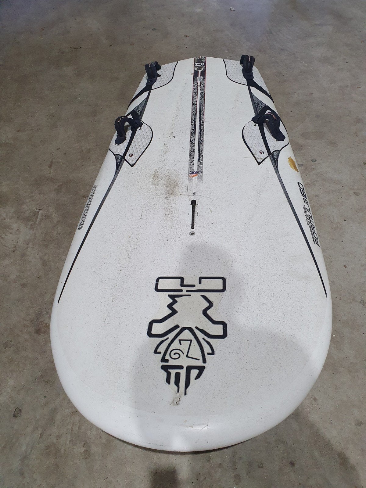 Starboard Formula 160 Windsurfplank - Gebruikt, Ophalen, Met voetbanden, Gebruikt, Minder dan 250 cm
