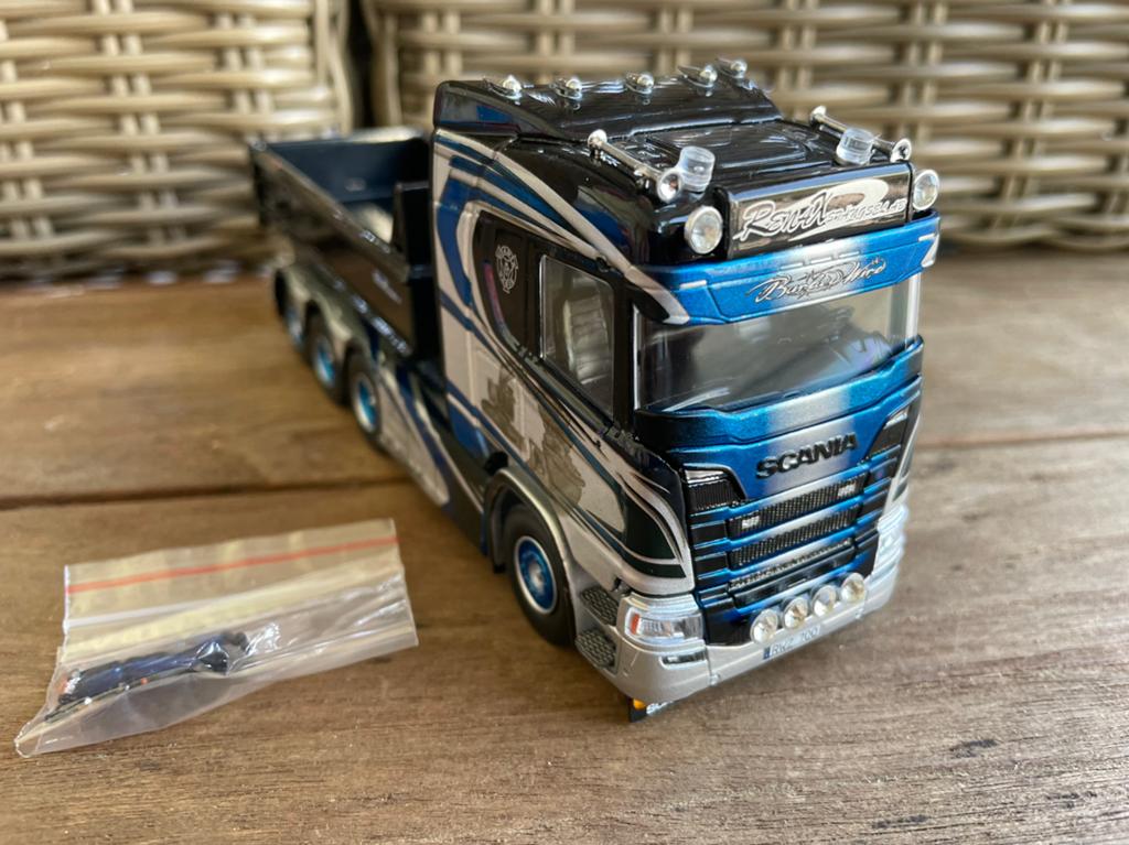 TEKNO SCANIA STANGSEL AB RENAX AFZETBAK, Ophalen of Verzenden, Nieuw, Bus of Vrachtwagen, Tekno