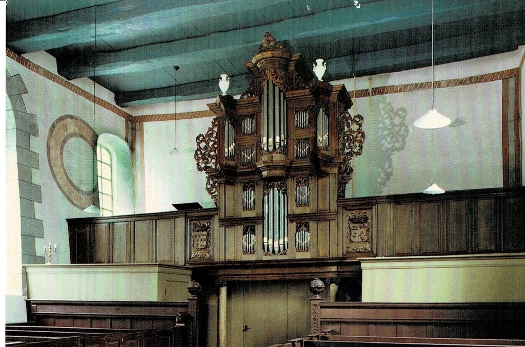 Eenum, interieur Kerk, Ophalen of Verzenden, Ongelopen, Groningen
