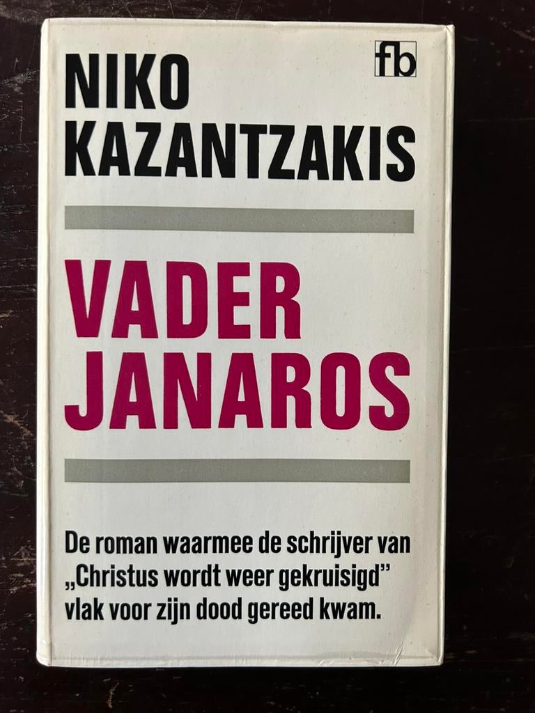 Niko Kazantzakis - Vader Janaros, Boeken, Ophalen of Verzenden, Zo goed als nieuw, Nederland