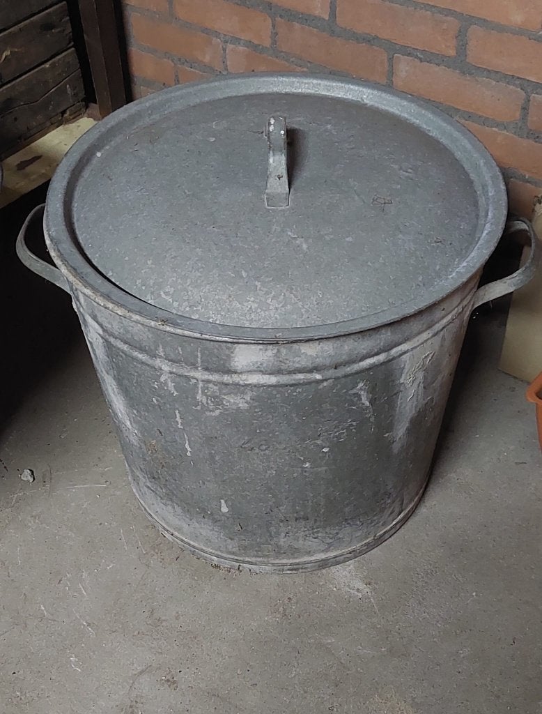 Grote teil, Ophalen, Gebruikt, Minder dan 60 cm, Rond