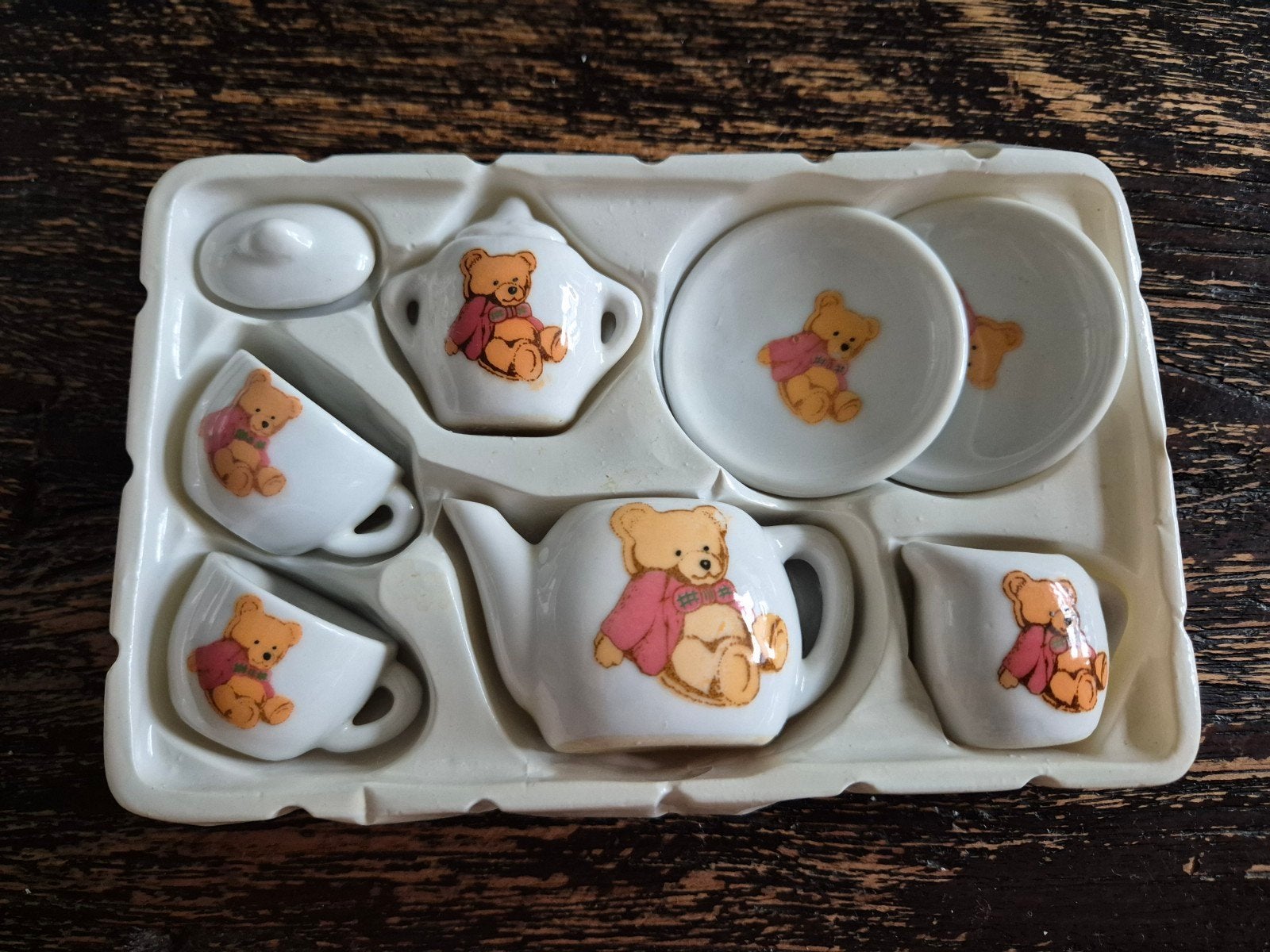 miniatuur serviesje, Ophalen of Verzenden, Zo goed als nieuw, Jongen of Meisje