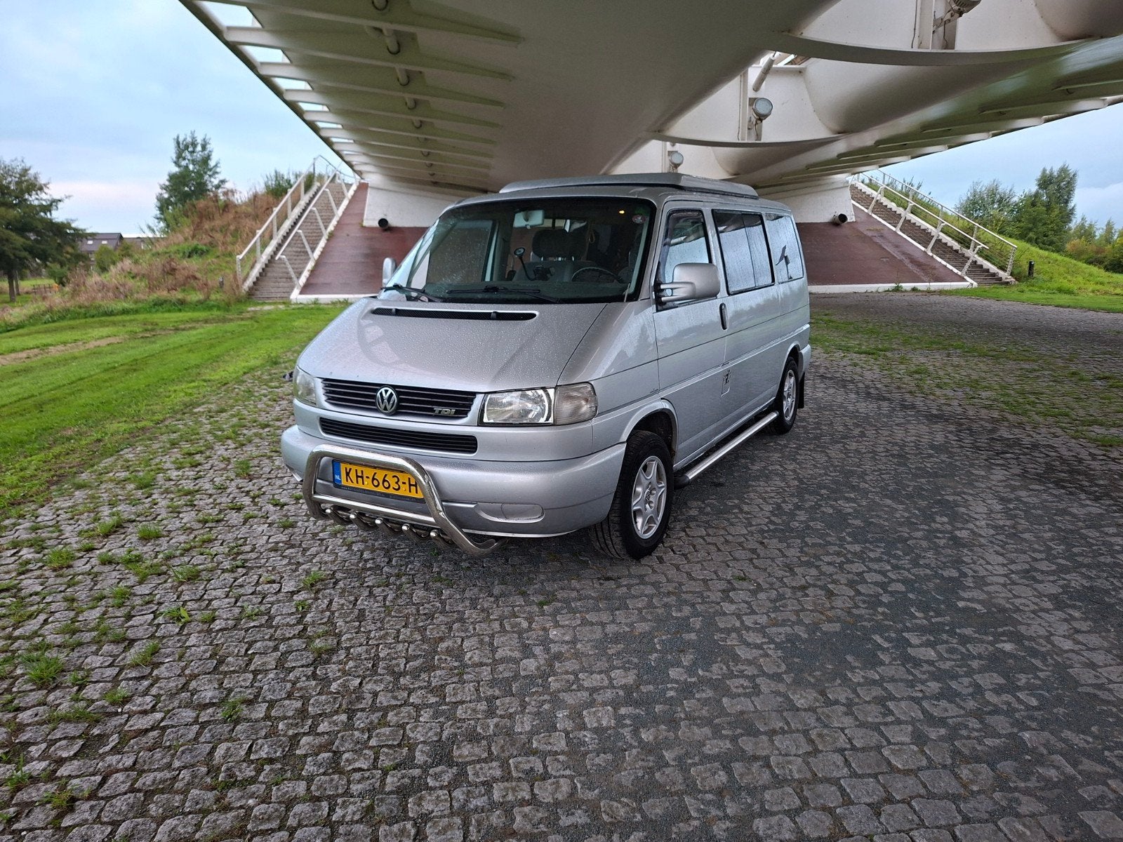 Robuuste Volkswagen Transporter T4 2.5 TDI Camperbus, Buscamper of Camperbus, Volkswagen, Tot en met 2, Treinzit