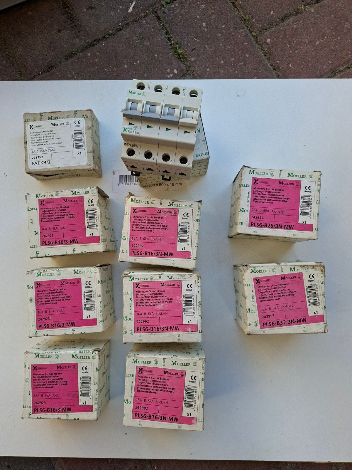moeller kracht automaten 3p, 4p, 16a, 25a, 32a, Ophalen of Verzenden, Installatieautomaat