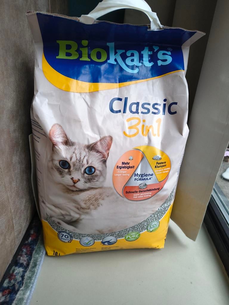 Kattenbakvulling biokat's, Ophalen, Nieuw
