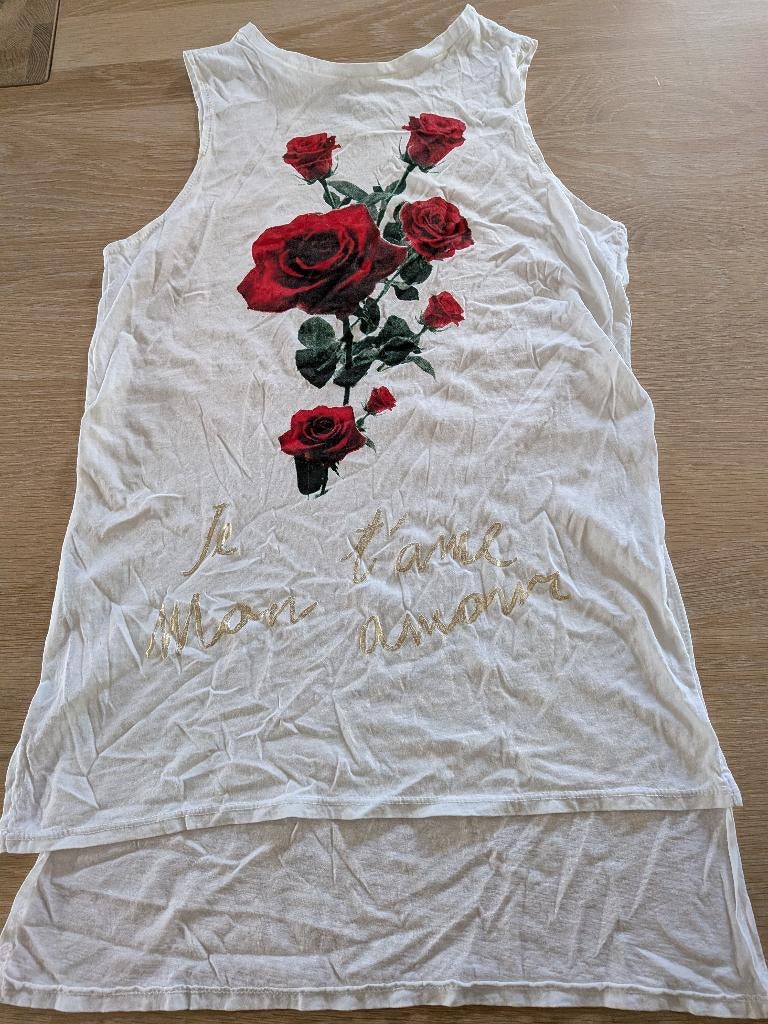 Top maat m, Maat 38/40 (M), Wit, Ophalen of Verzenden, Zo goed als nieuw