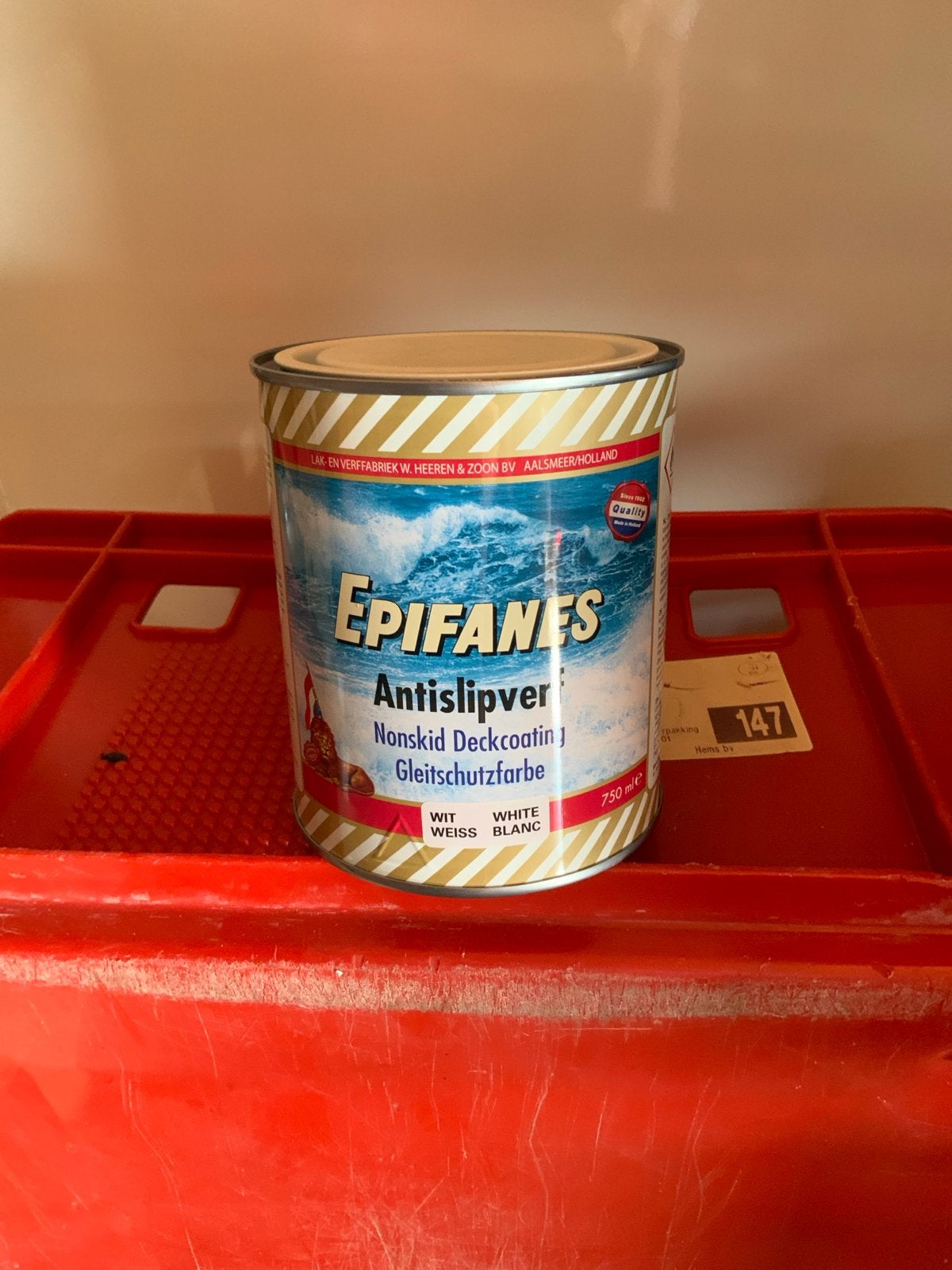 Epifanes Antislipverf Wit 750ml - Nieuw, Ophalen, Nieuw