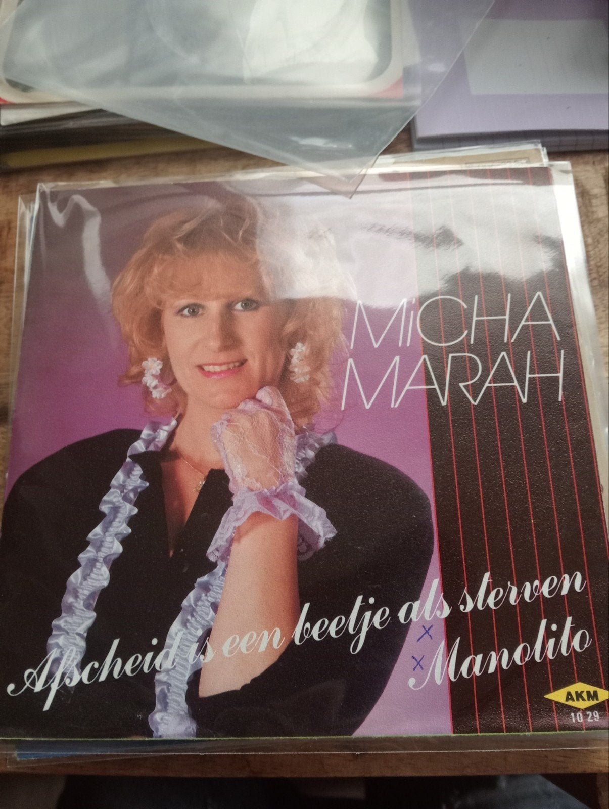 micha marah - afscheid is een beetje als de sterren, Cd's en Dvd's, Ophalen of Verzenden, Zo goed als nieuw, Overige formaten