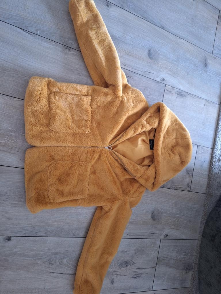 Geel bontjasje C&A - Maat M, Kleding | Dames, Maat 38/40 (M), Geel, Ophalen of Verzenden, Zo goed als nieuw