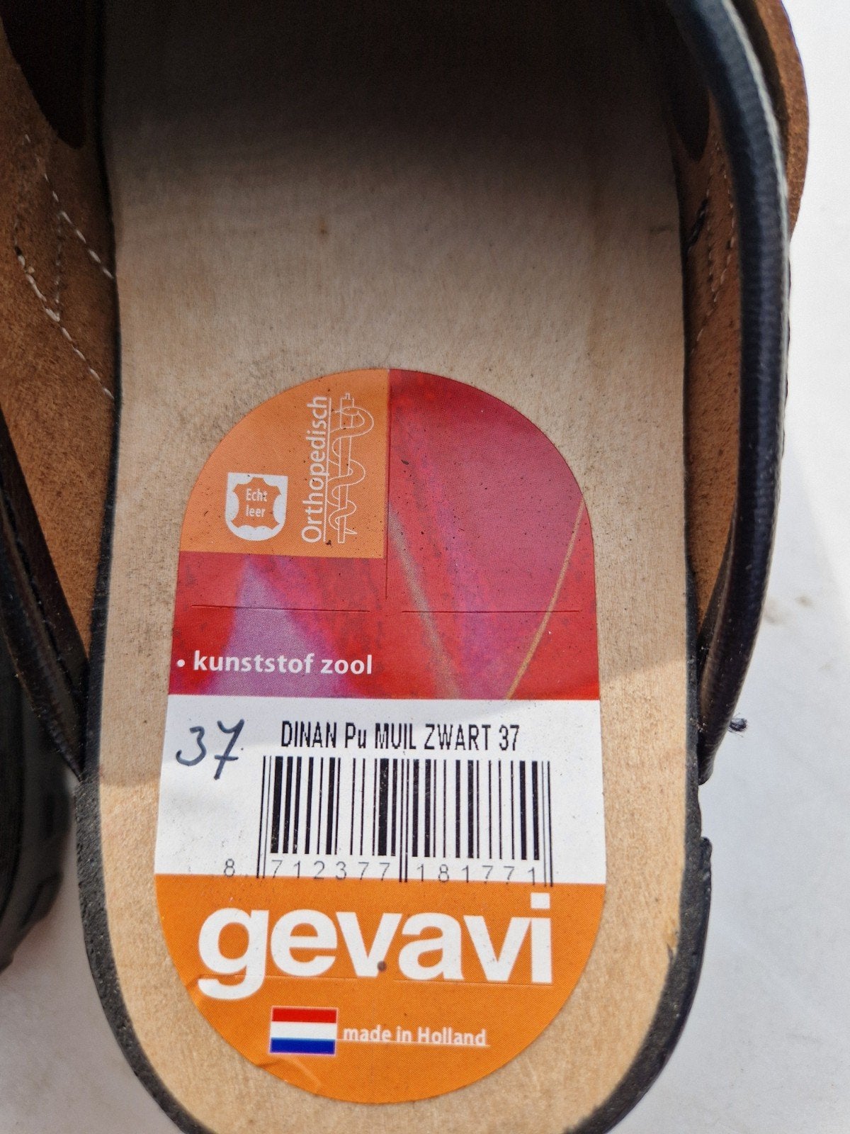 Gevavi Dinan Pu Muil Zwart - Maat 37, Kleding | Dames, Ophalen, Gevavi, Zwart, Nieuw