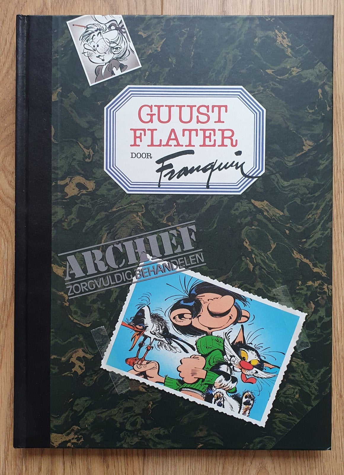 Guus Flater, Archief zorgvuldig behandelen, Franquin, 1992, Boeken, Eén stripboek, Ophalen of Verzenden, Zo goed als nieuw, Franquin
