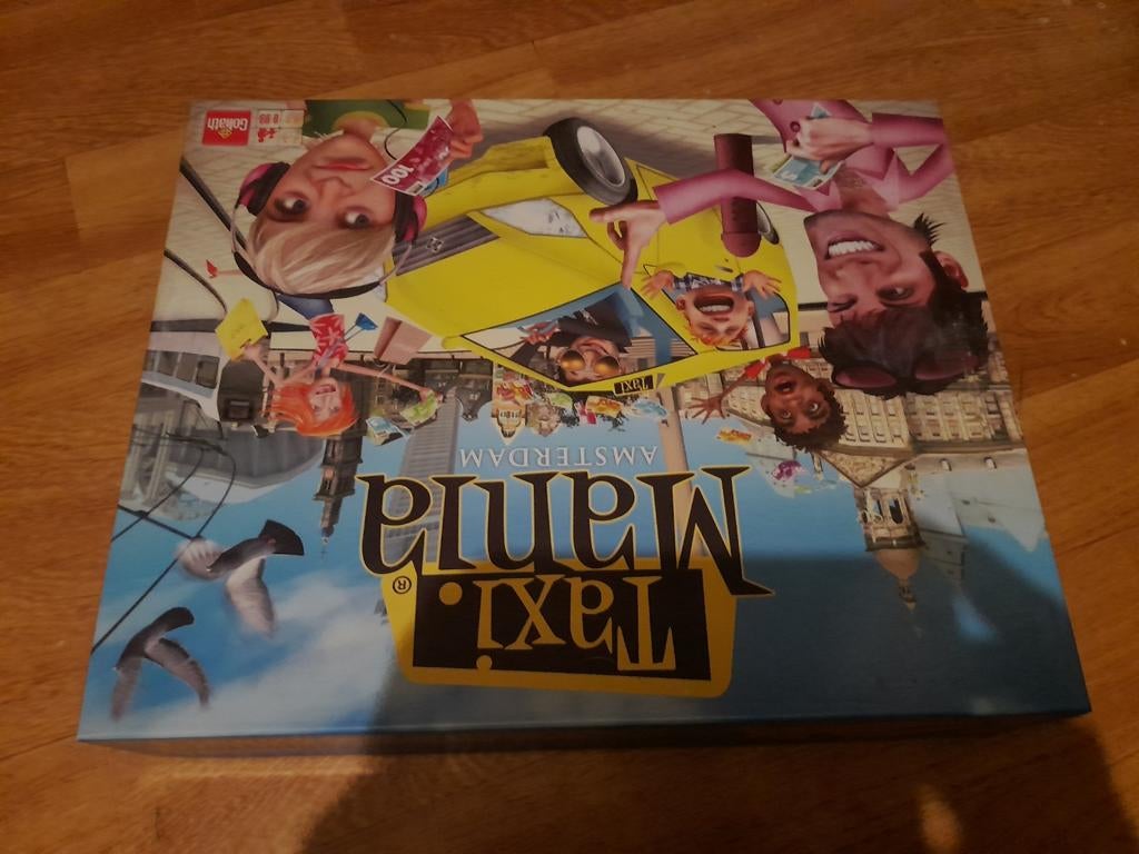 Taxi mania, Hobby en Vrije tijd, Gezelschapsspellen | Bordspellen, Ophalen of Verzenden, Zo goed als nieuw
