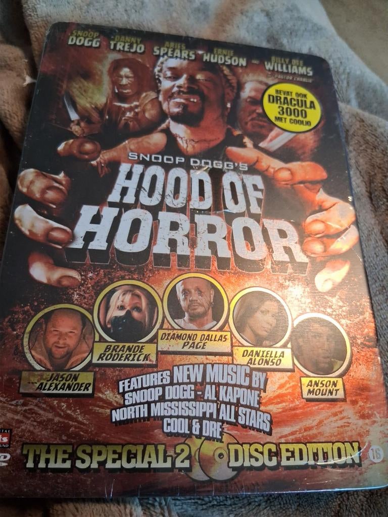Snoop Dogg's Hood of Horror Special 2 Disc Edition DVD nieuw, Vanaf 16 jaar, Ophalen of Verzenden, Gebruikt, Slasher