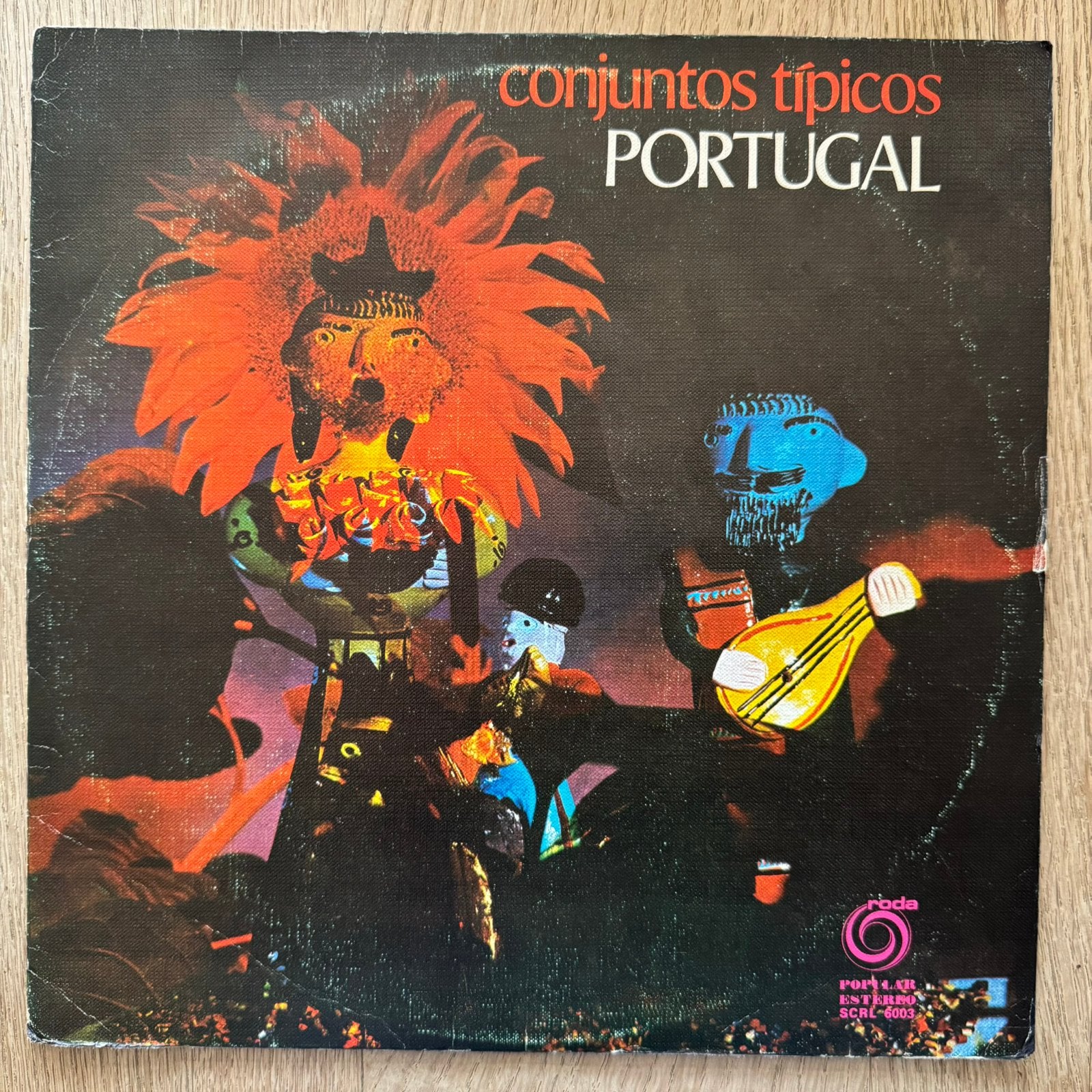 Conjuntos Tipicos Portugal LP Vinyl 1975 Folk Country Latin, Cd's en Dvd's, Vinyl | Latin en Salsa, LP, Gebruikt, Ophalen of Verzenden