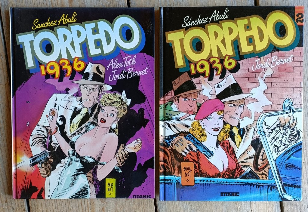 2x Torpedo 1936 HC (Titanic Stripreeks), Boeken, Stripboeken, Ophalen of Verzenden, Zo goed als nieuw, Enrique Sanchez Abuli, Meerdere stripboeken