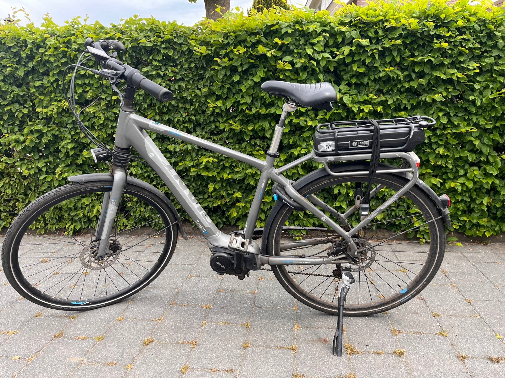 Giant  elektrische fiets met gereviseerde yama motor, Ophalen, Gebruikt, Giant, 51 tot 55 cm