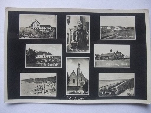 Q62 Cadzand - 1960, Verzenden, 1960 tot 1980, Gelopen, Zeeland